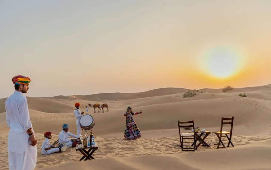 Culinary experience — The Kafila Desert Camp, Jaisalmer