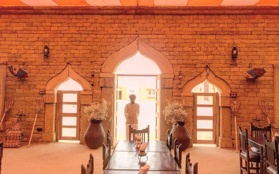 Culinary experience — The Kafila Desert Camp, Jaisalmer