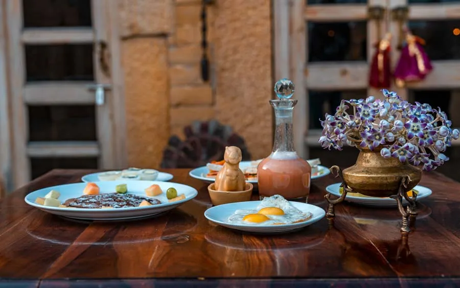 Desert dining experience — The Kafila Desert Camp, Jaisalmer
