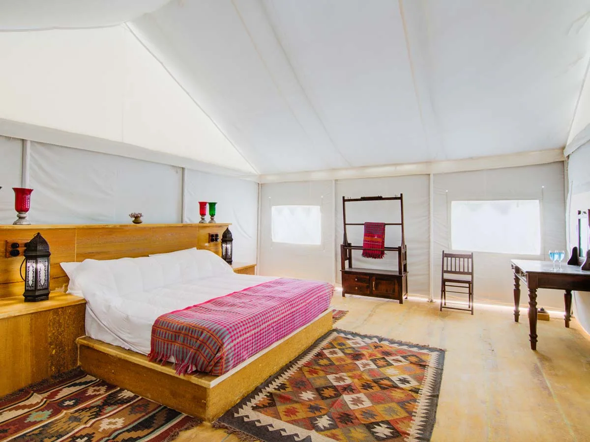 Luxury tented suite room 2 — The Kafila Desert Camp, Jaisalmer