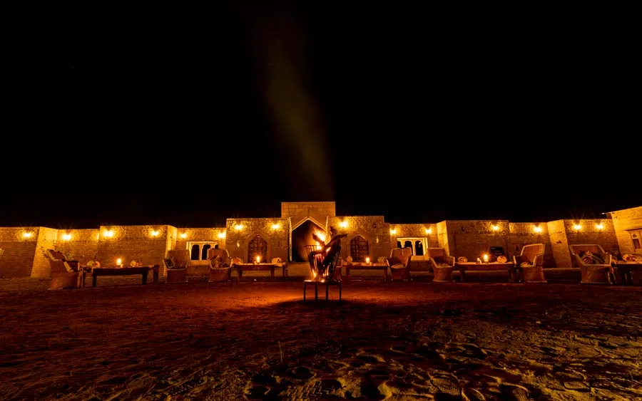Suite with Private Pool view — The Kafila Desert Camp, Jaisalmer