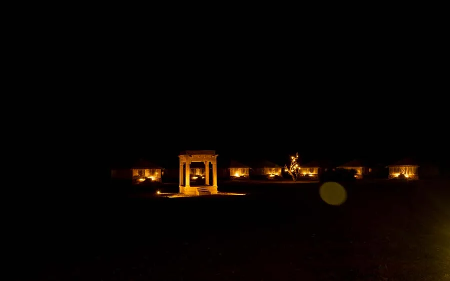 Suite with Private Pool view — The Kafila Desert Camp, Jaisalmer