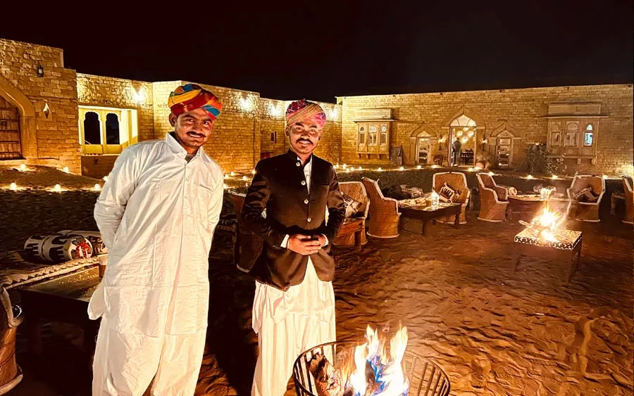 Suite with Private Pool view — The Kafila Desert Camp, Jaisalmer