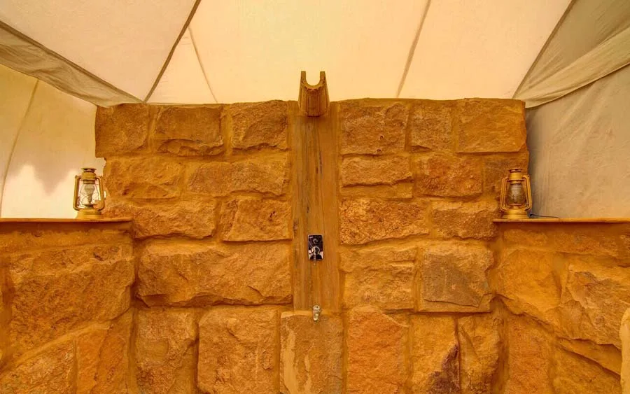 Tented suite detail — The Kafila Desert Camp, Jaisalmer