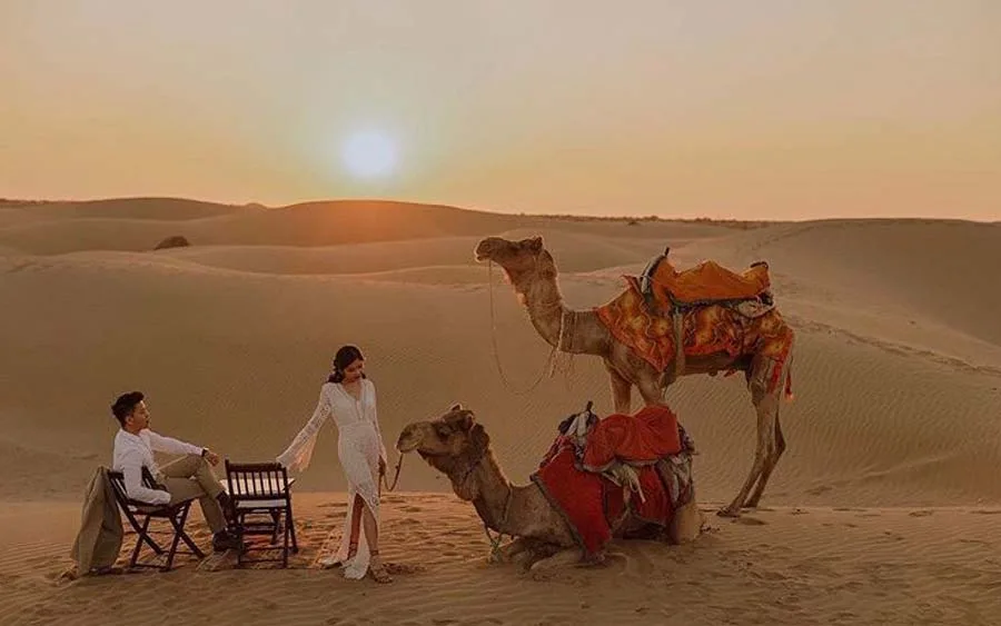 Desert camp activity — The Kafila Desert Camp, Jaisalmer